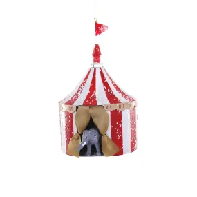 COMING SOON: Under The Big Top Circus Tent Ornament 5.5"