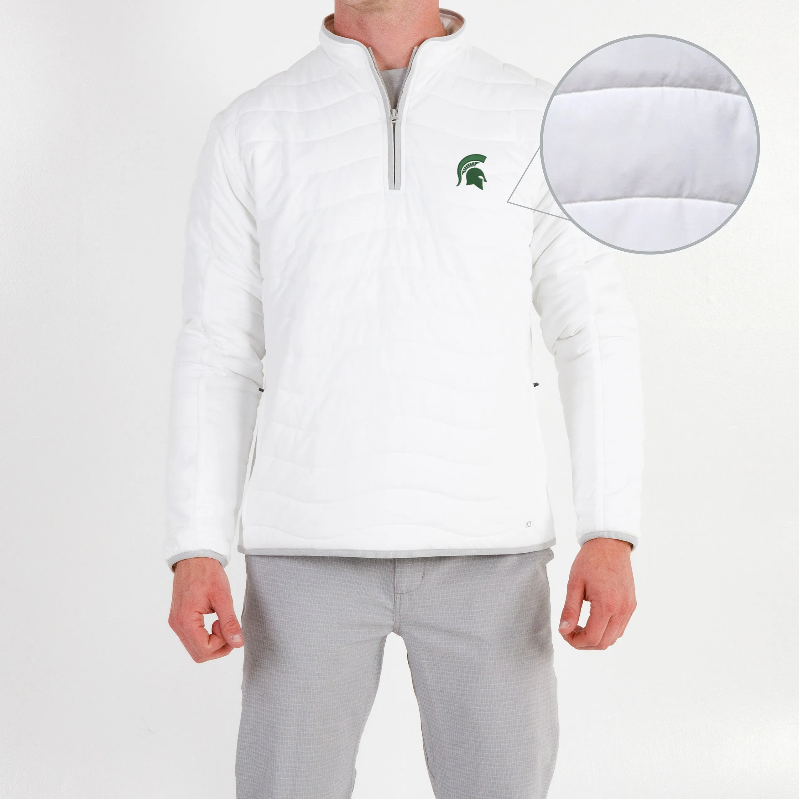 Corlys Pullover MSU - White