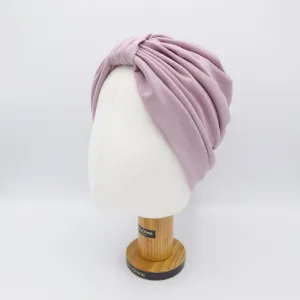 cotton pleated turban for women