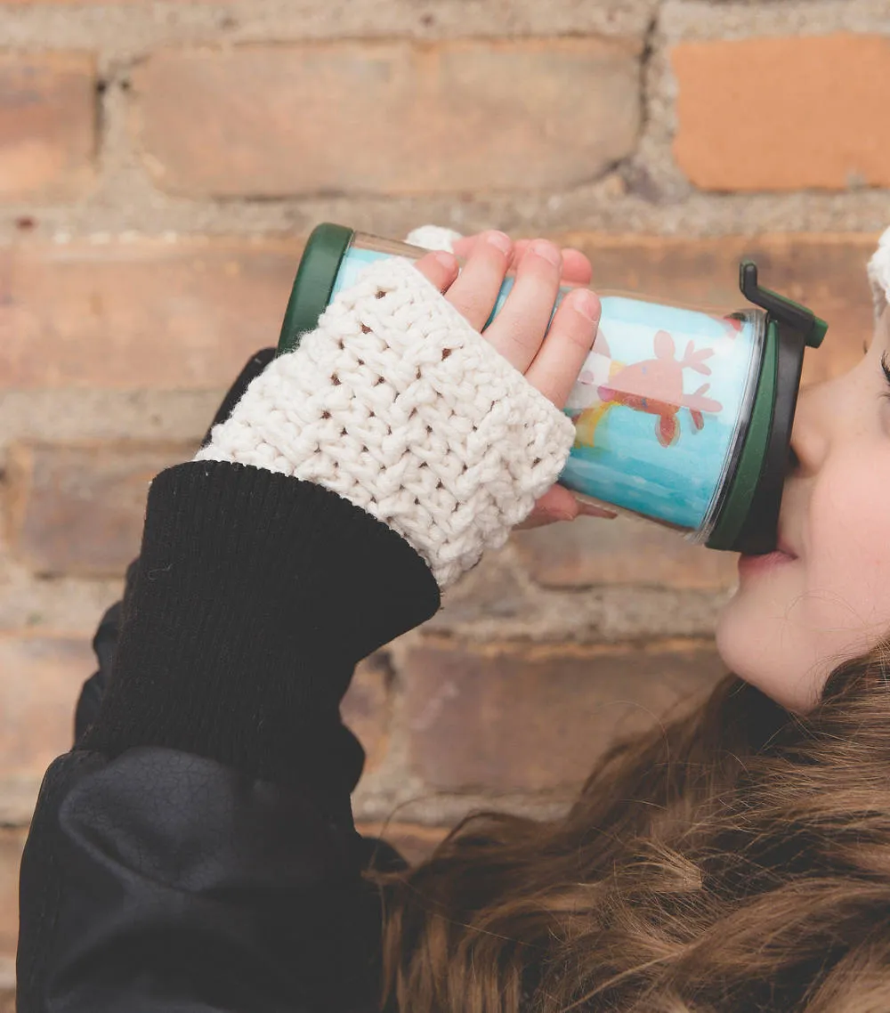 Crochet Pattern for Cascading Ridges Fingerless Gloves | Crochet Mittens Pattern | Fingerless Mitts Crocheting Pattern | DIY Written Crochet Instructions