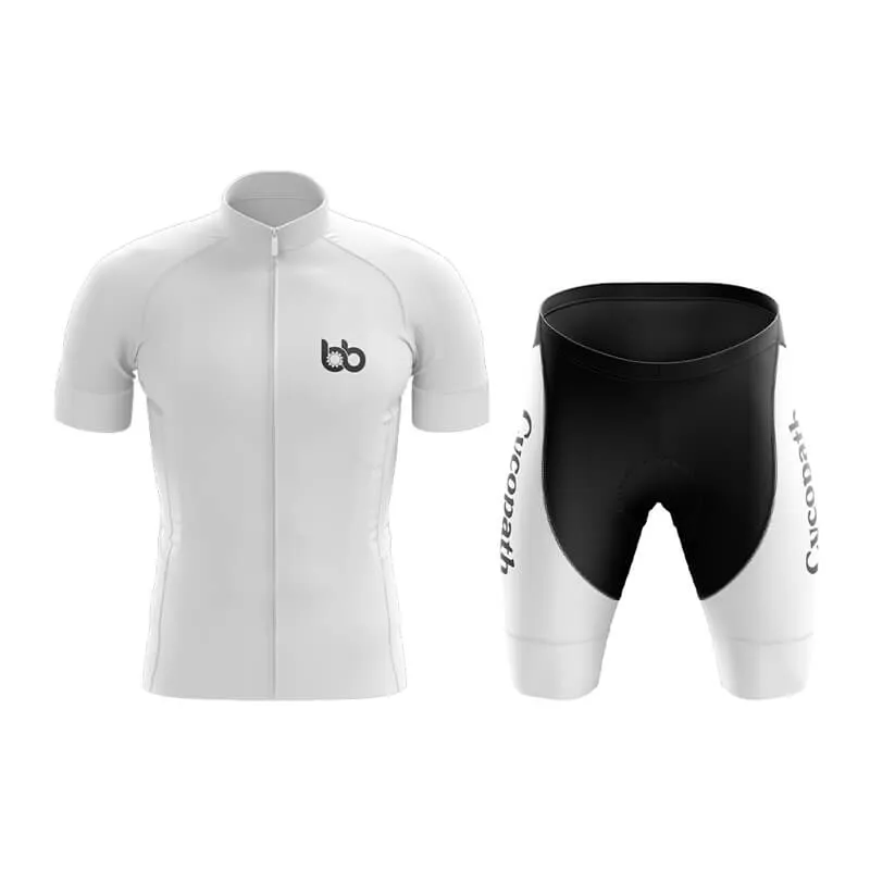 Cycopath Club Cycling Kit (White)