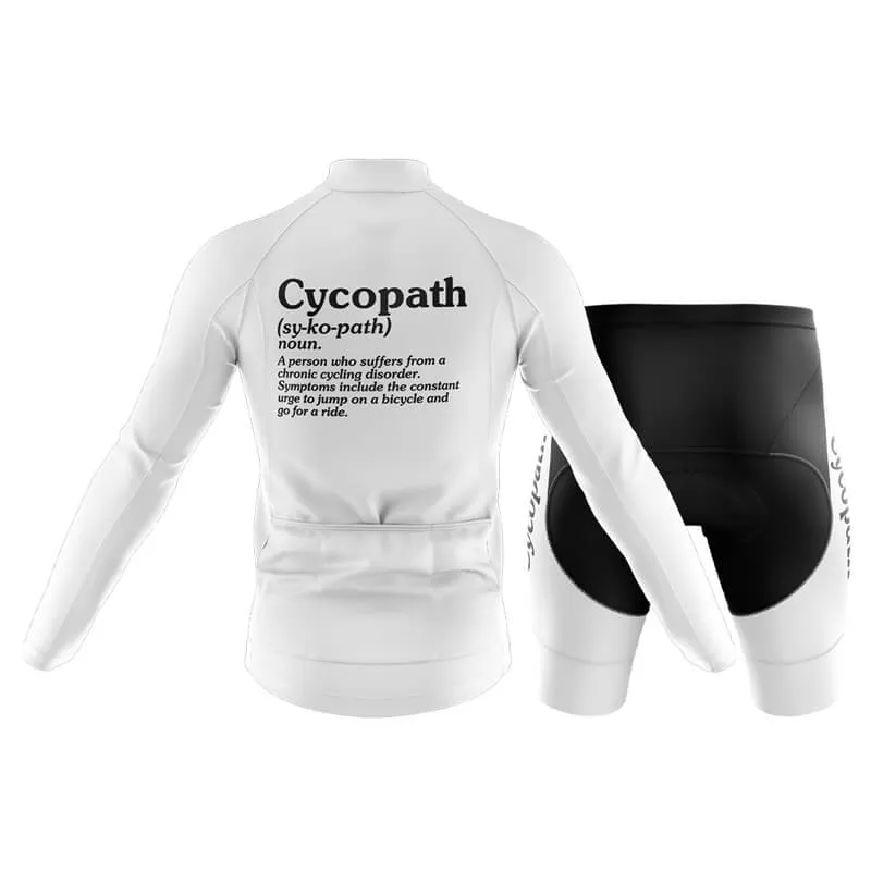 Cycopath Club Cycling Kit (White)