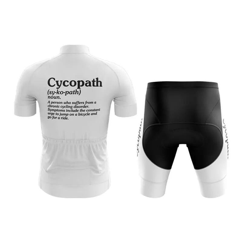 Cycopath Club Cycling Kit (White)