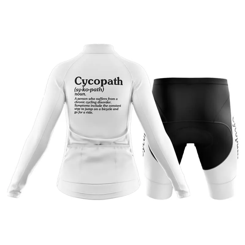 Cycopath Club Cycling Kit (White)