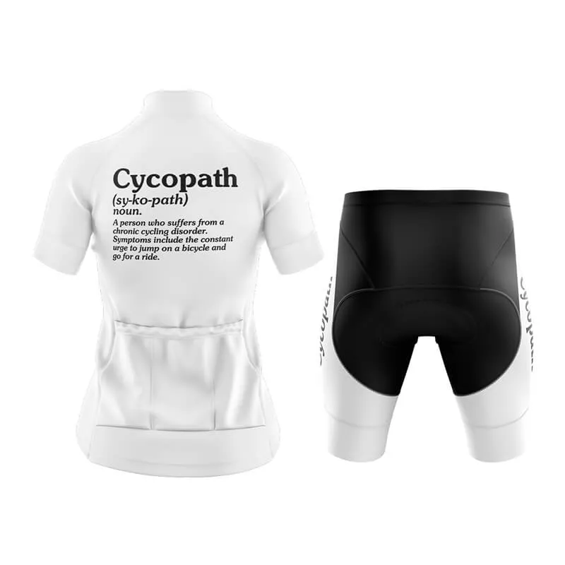 Cycopath Club Cycling Kit (White)