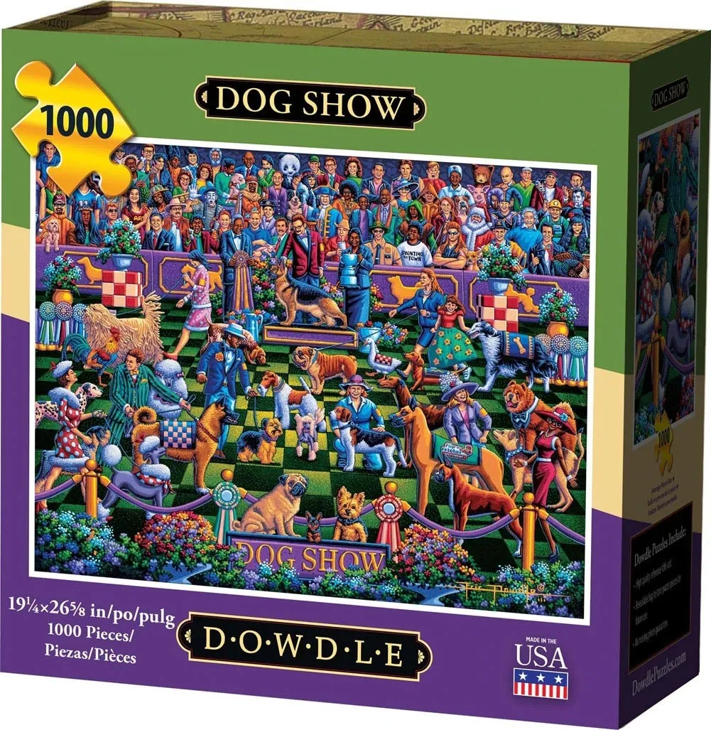 Dog Show 500 Piece Puzzle - Quick Ship