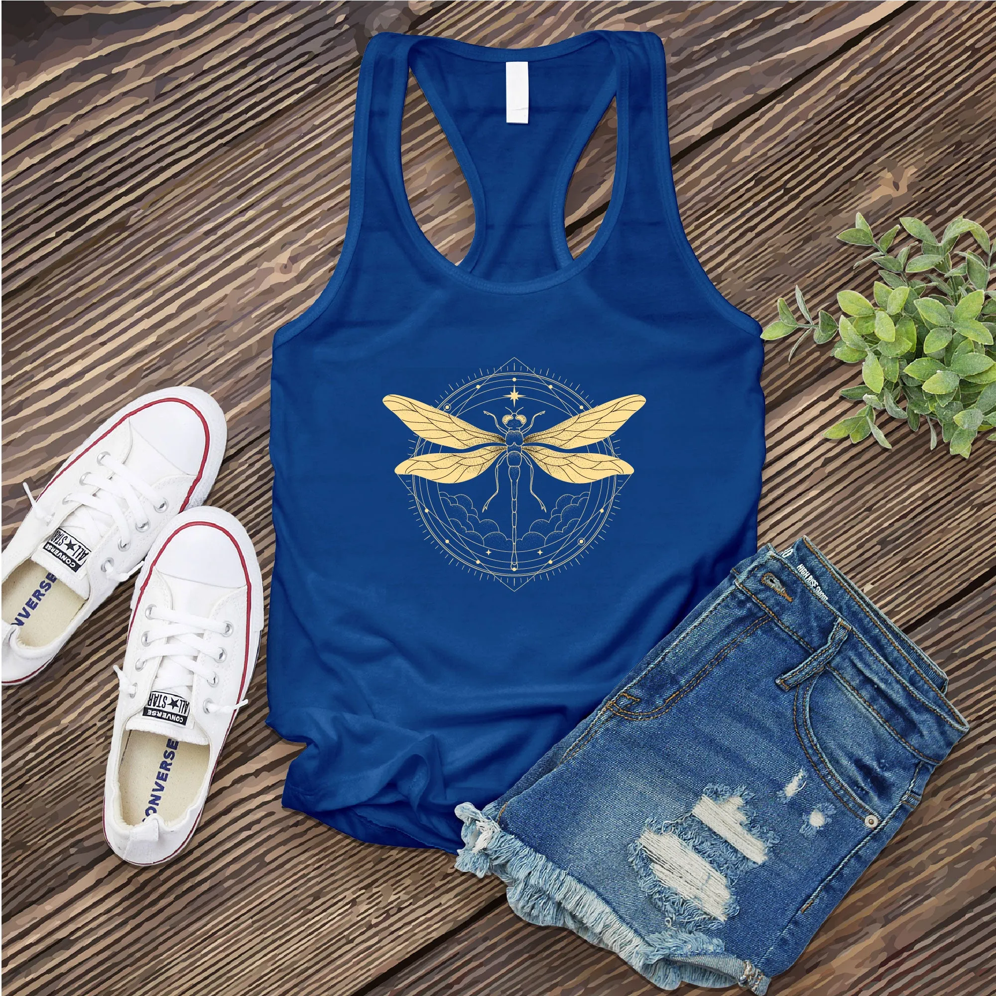 Dragon Fly Compass Women's Tank Top