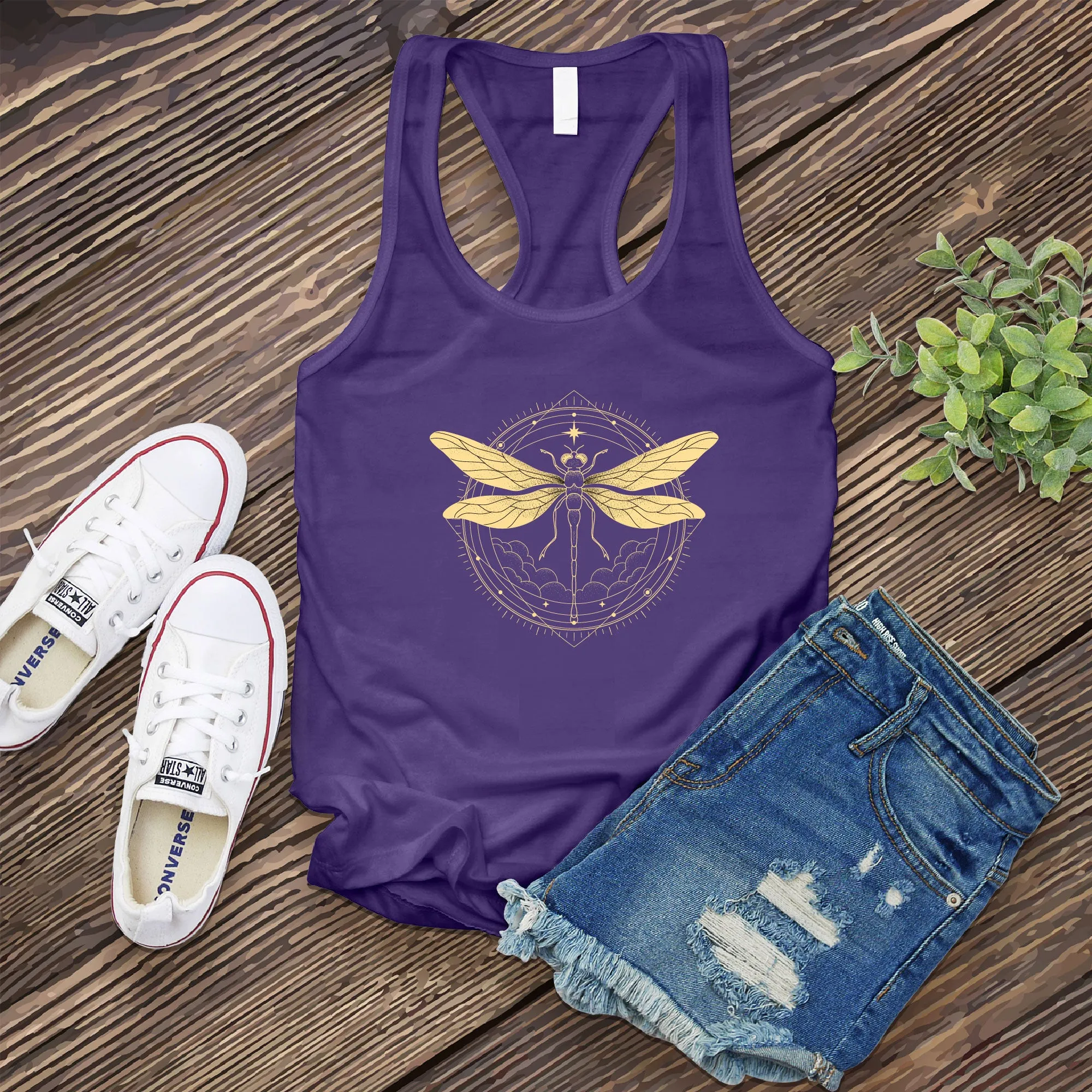 Dragon Fly Compass Women's Tank Top