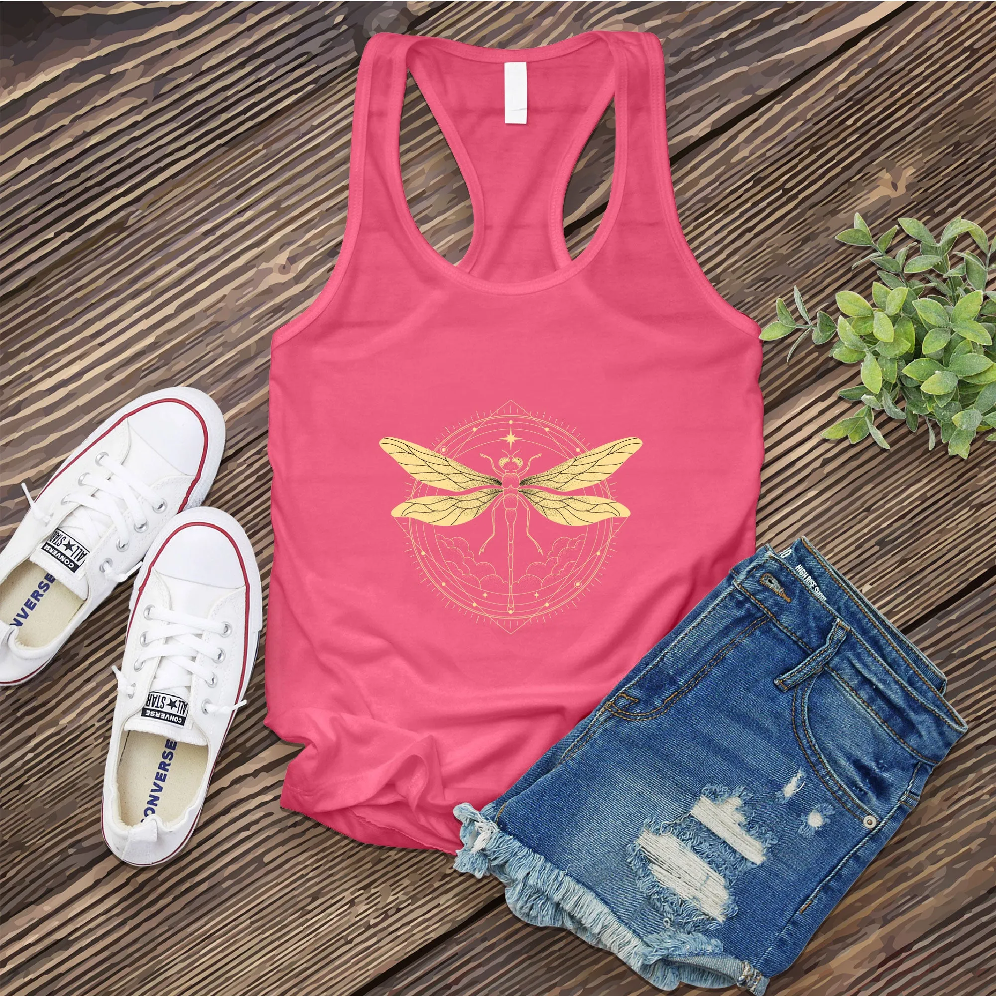 Dragon Fly Compass Women's Tank Top