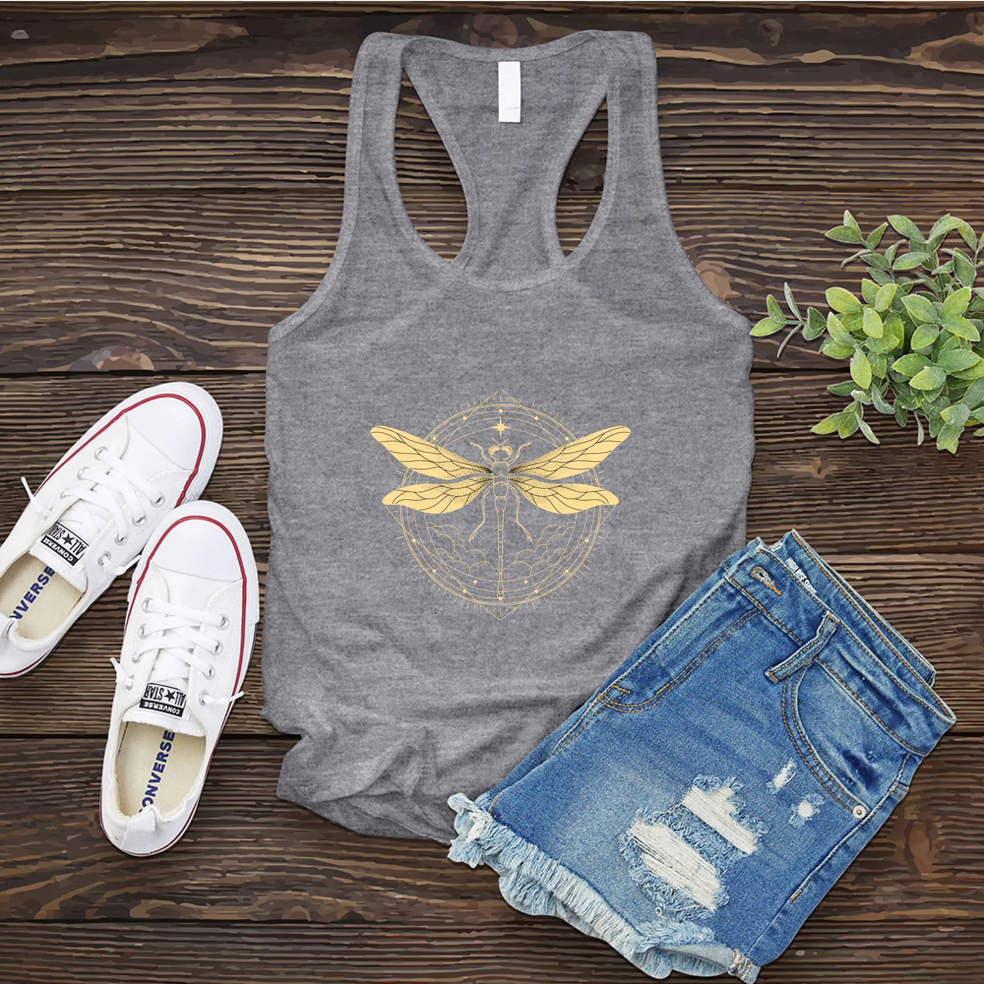 Dragon Fly Compass Women's Tank Top