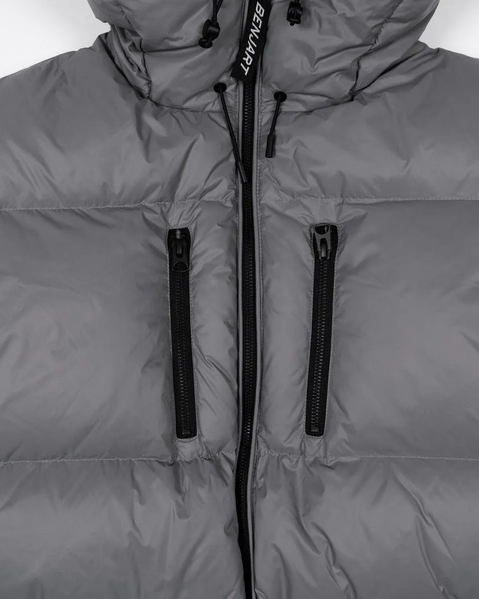 Dual Phantom Puffer - Grey / Black