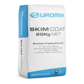 Euromix Skim Coat Render 20KG