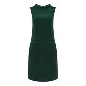 Evergreen Velvet Pinafore