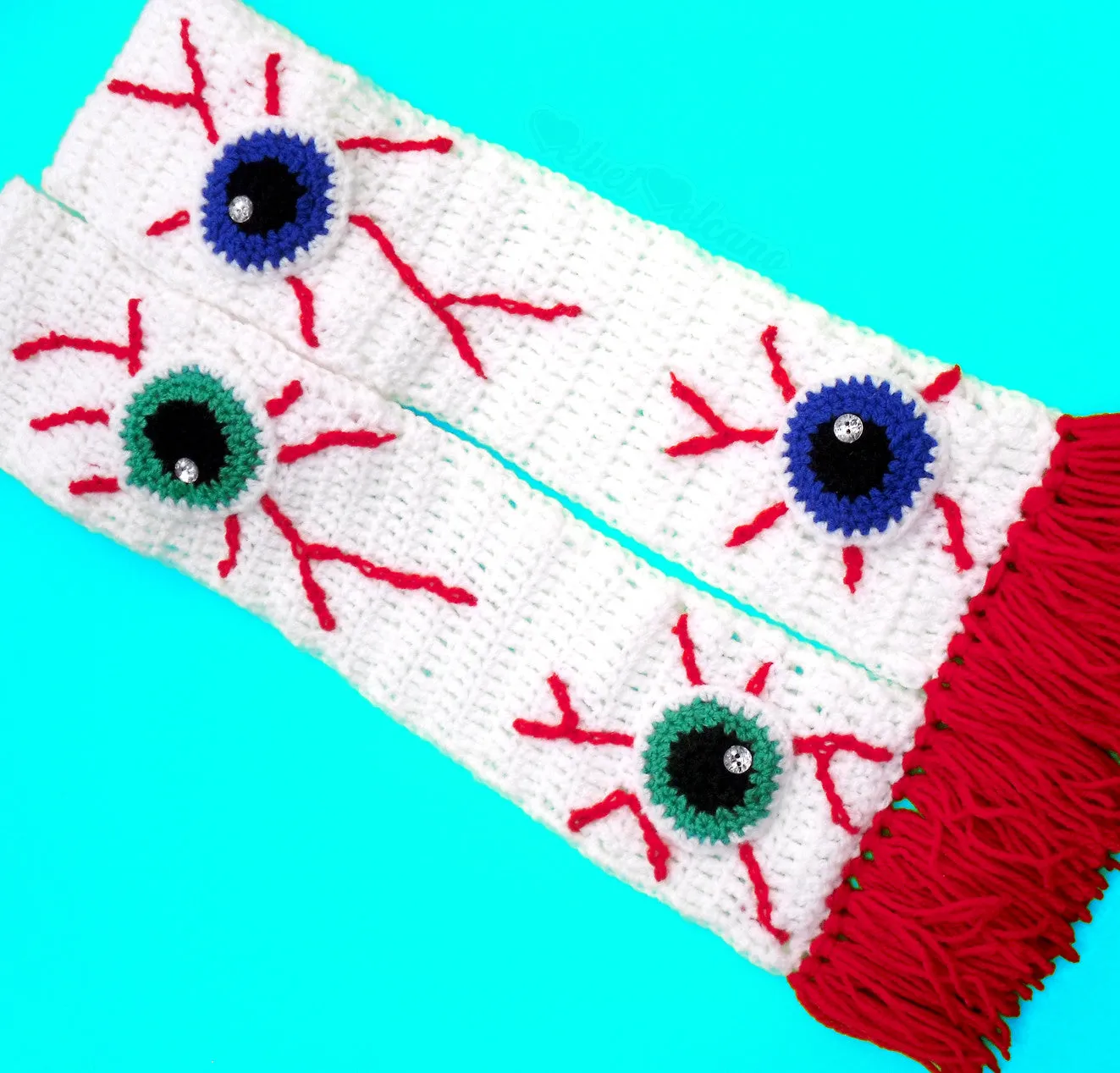 Eye See You Scarf (Custom Colour)