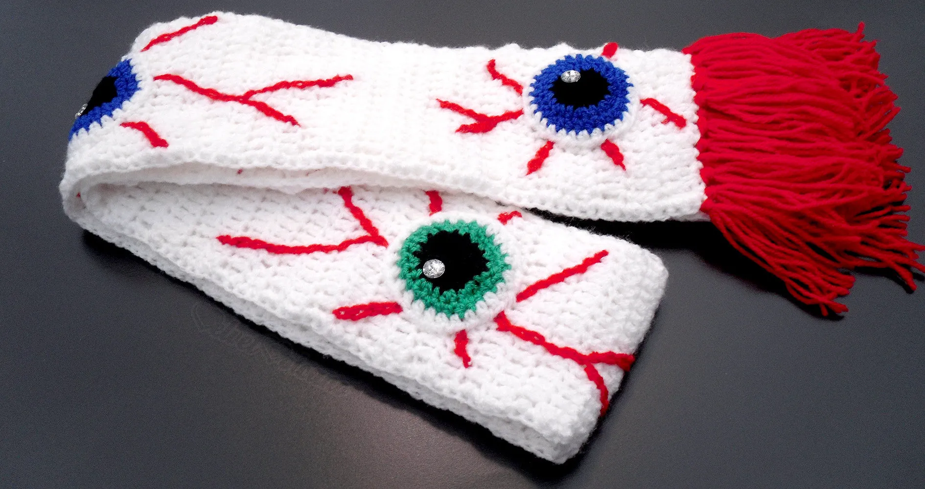 Eye See You Scarf (Custom Colour)