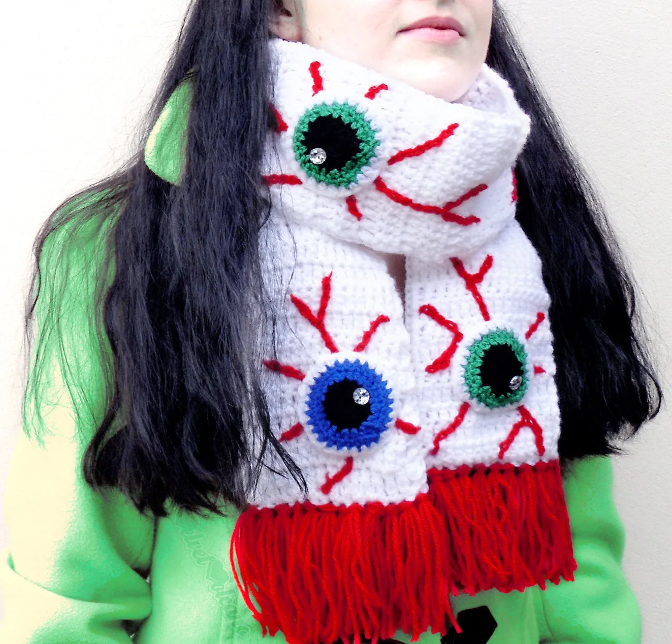 Eye See You Scarf (Custom Colour)