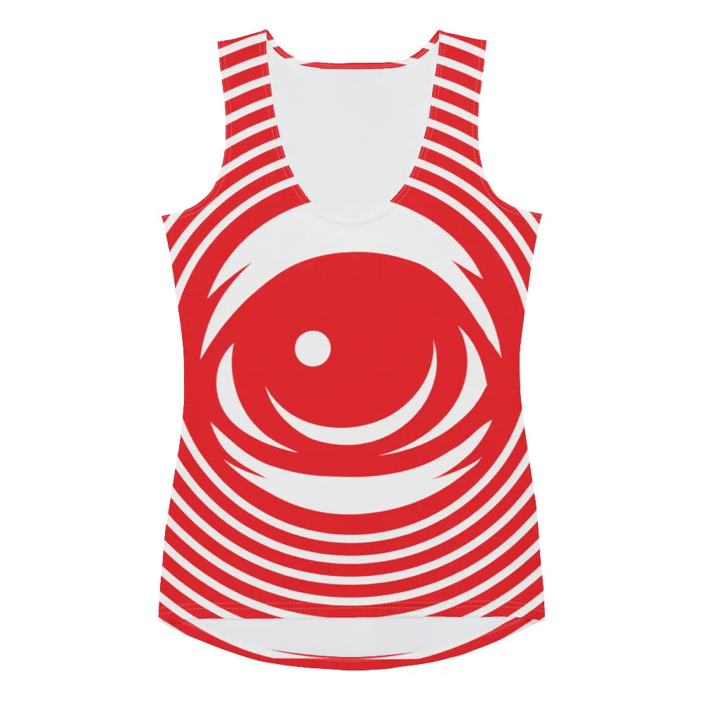 Eyez Radiate Red - Cut & Sew Tank Top