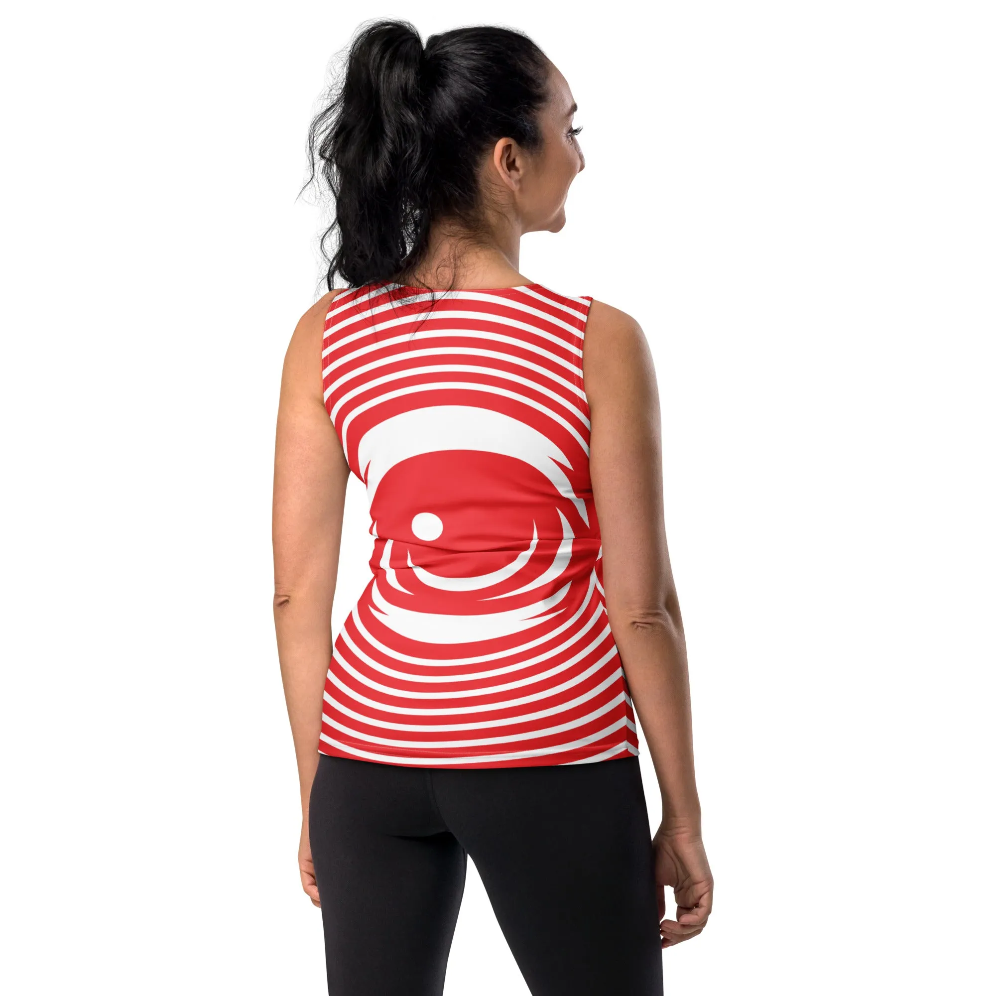 Eyez Radiate Red - Cut & Sew Tank Top