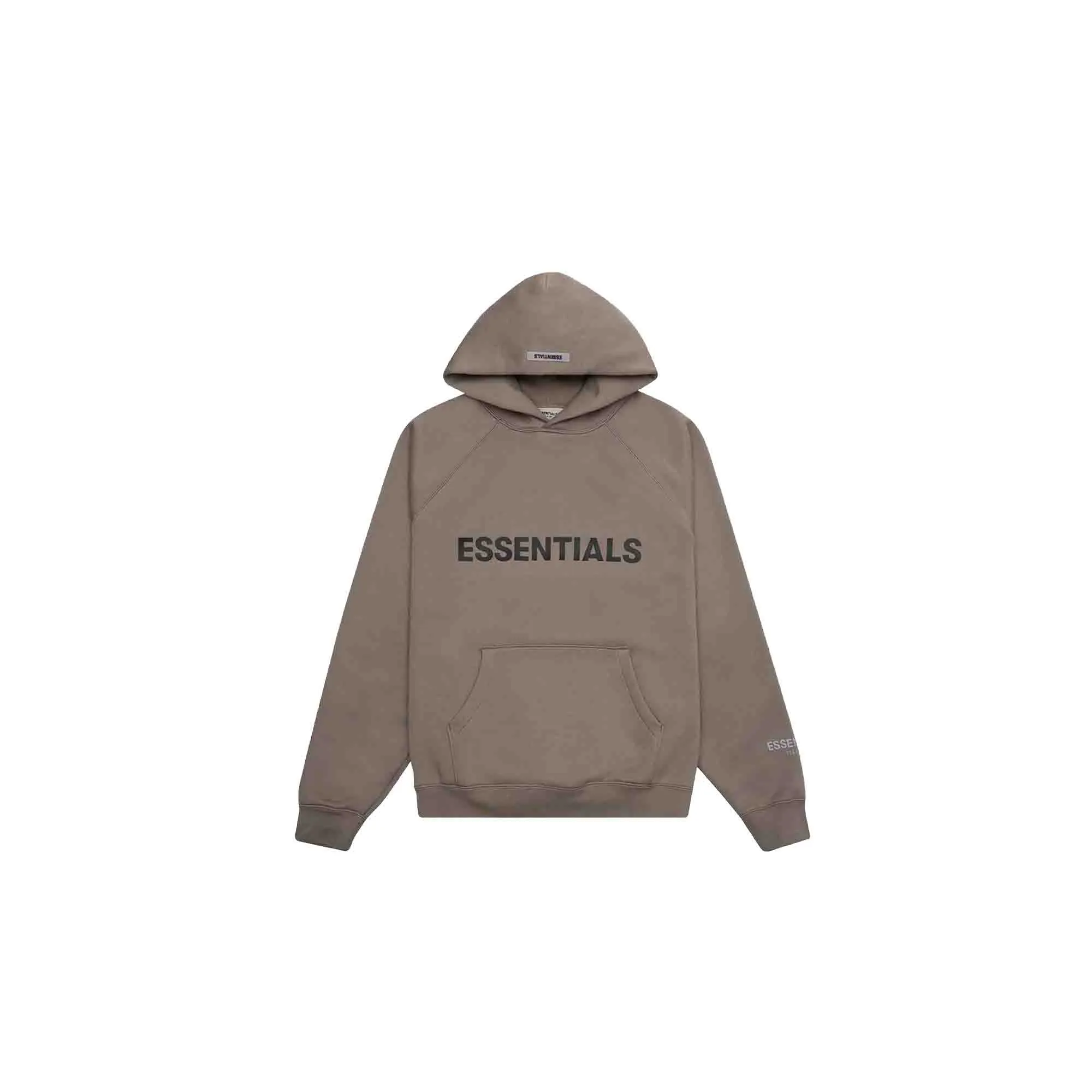 Fear of God Essentials Applique Logo Pullover Hoodie 'Taupe'