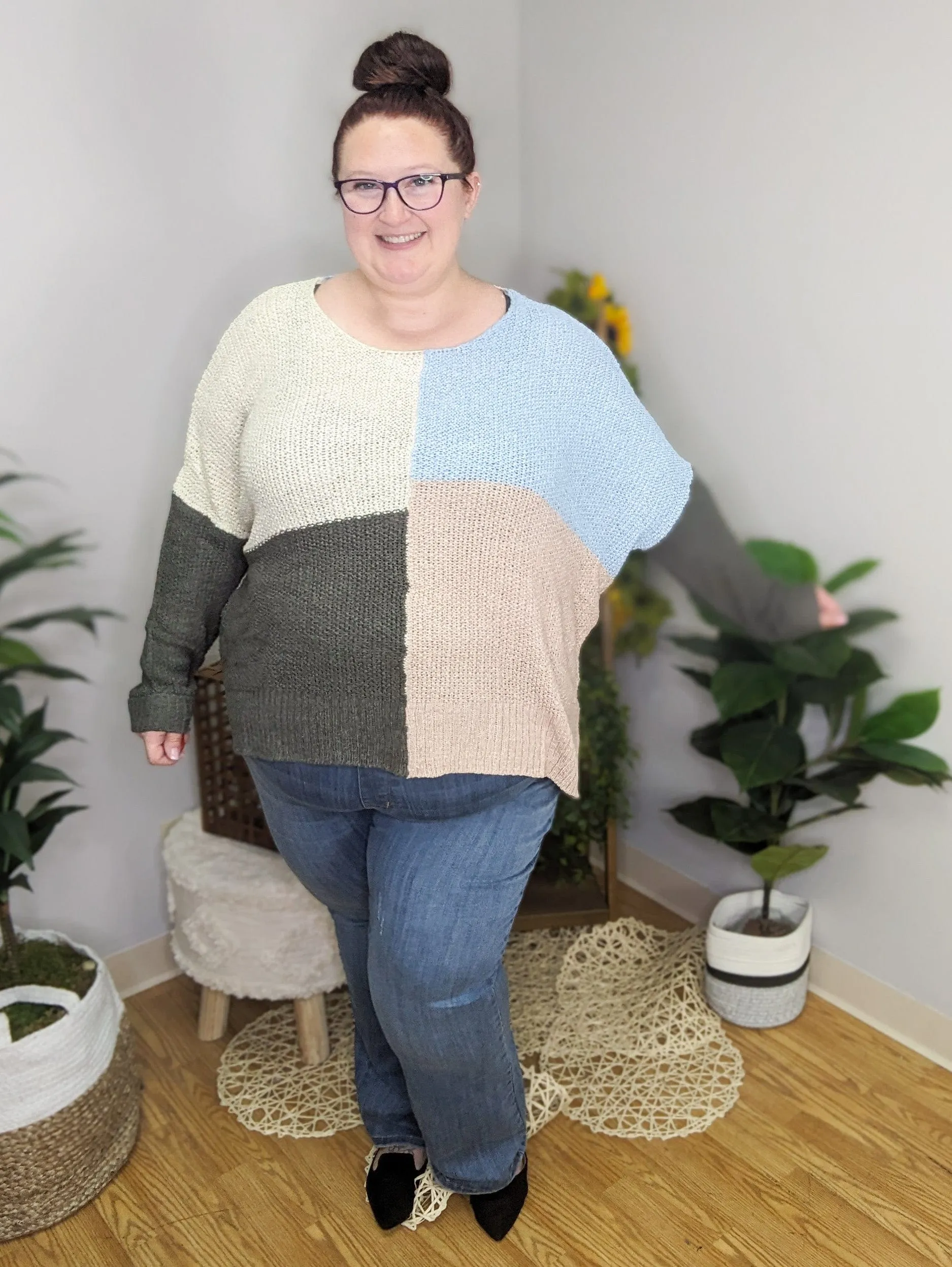 Filly Four Square Sweater (2 colors)