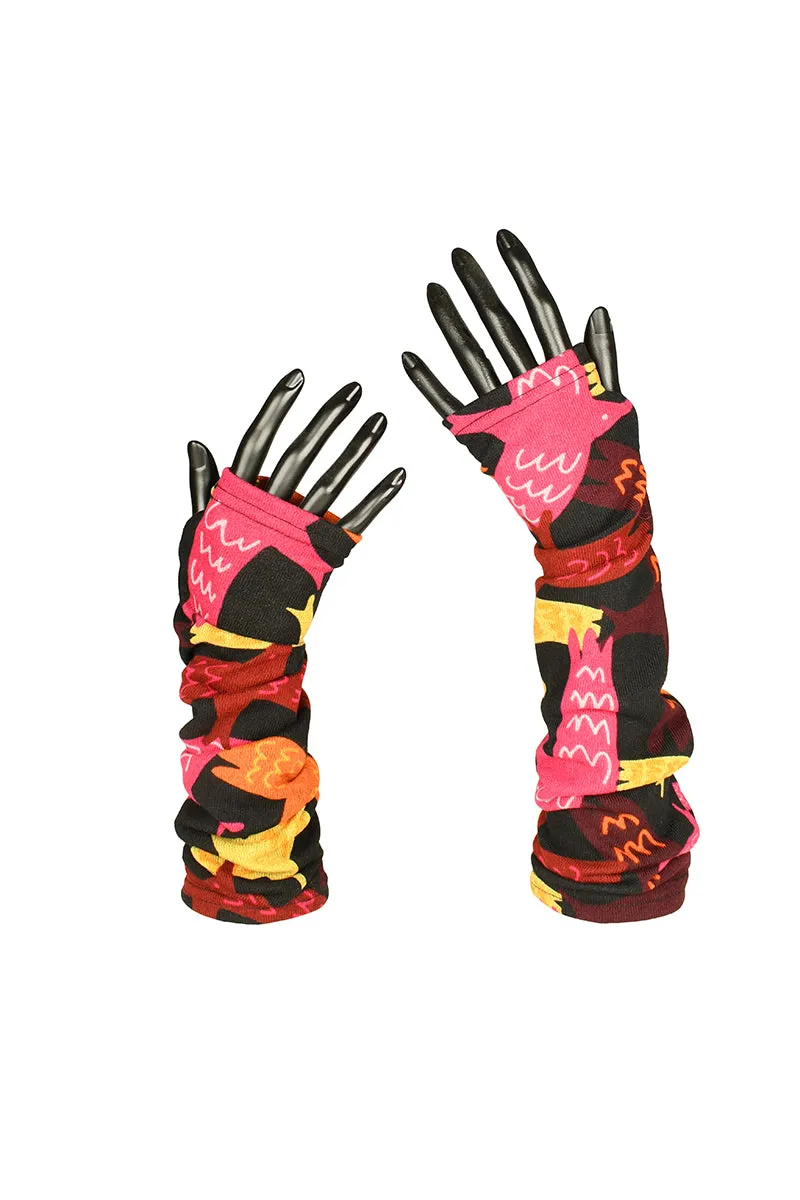 Fingerless Gloves Print