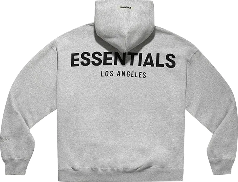 FOG Essentials 3M Reflective LA Exclusive Hoodie Grey