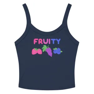 Fruity Bisexual Scoop Neck Tank Top