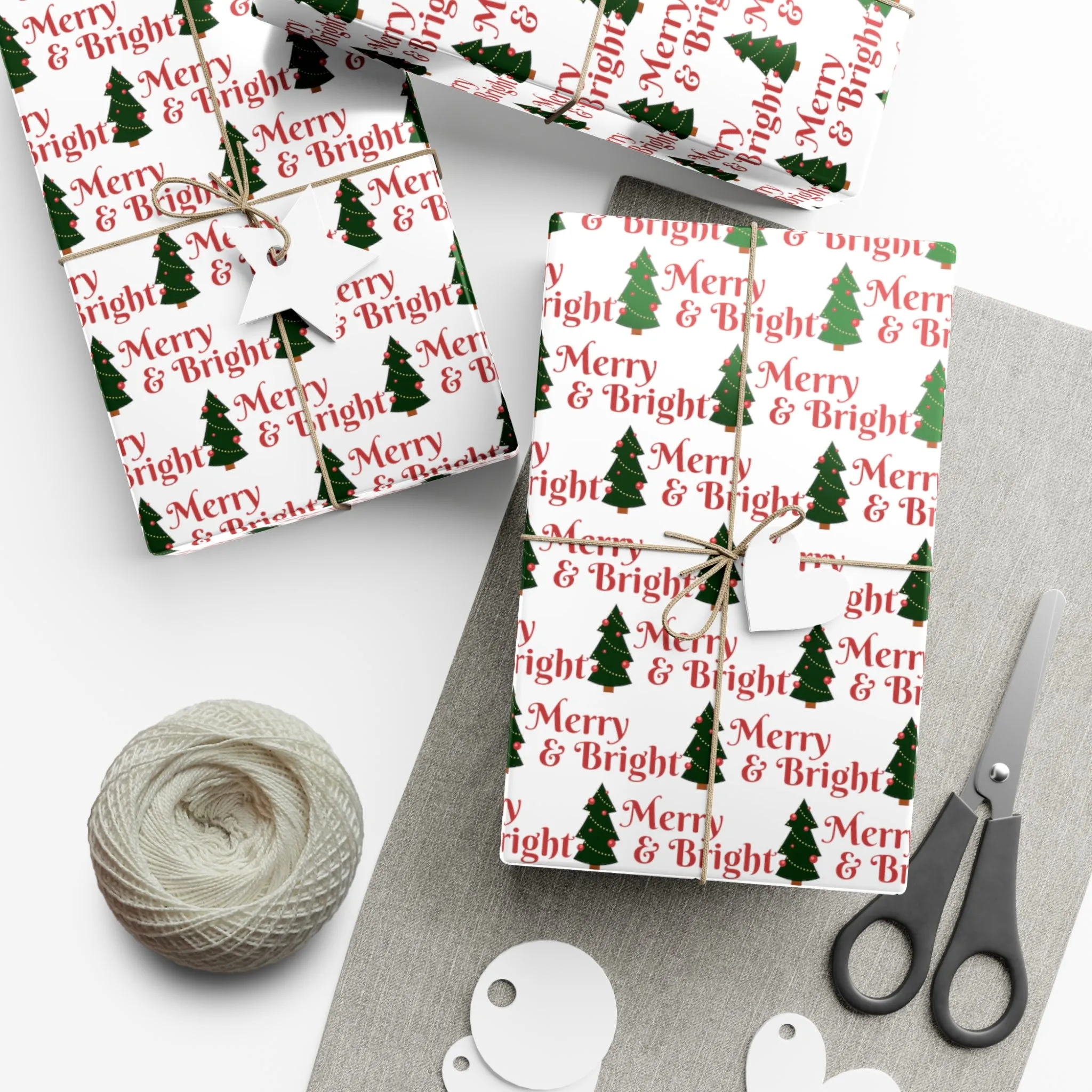 Funny Gift Wrap | Merry and Bright |