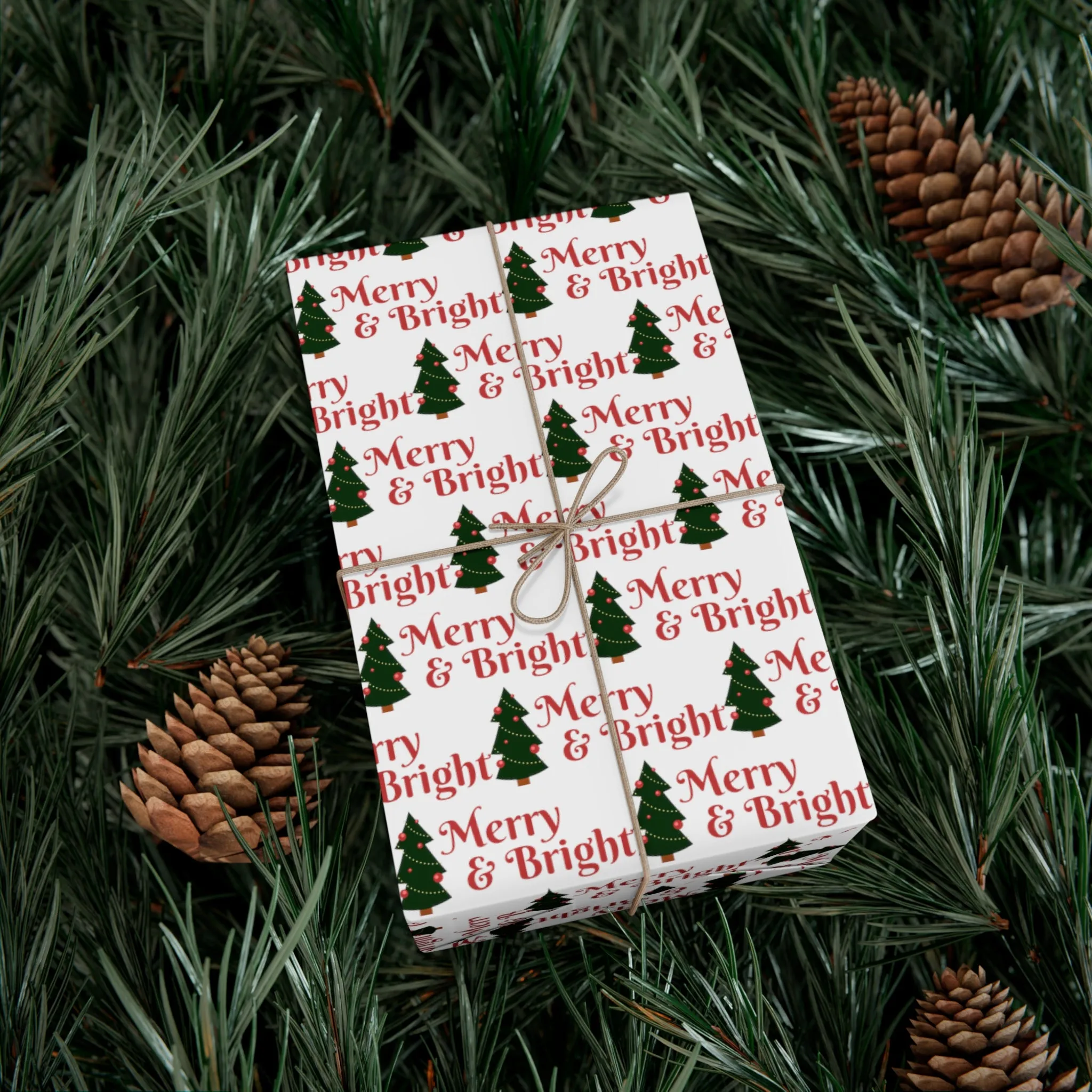 Funny Gift Wrap | Merry and Bright |