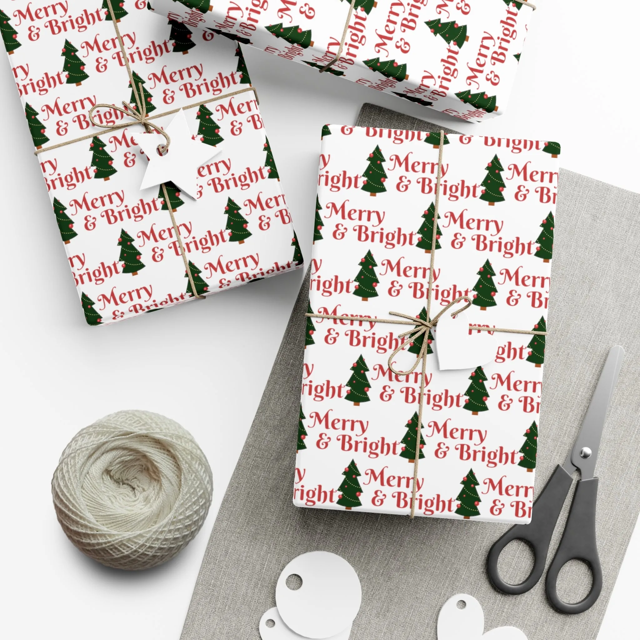 Funny Gift Wrap | Merry and Bright |