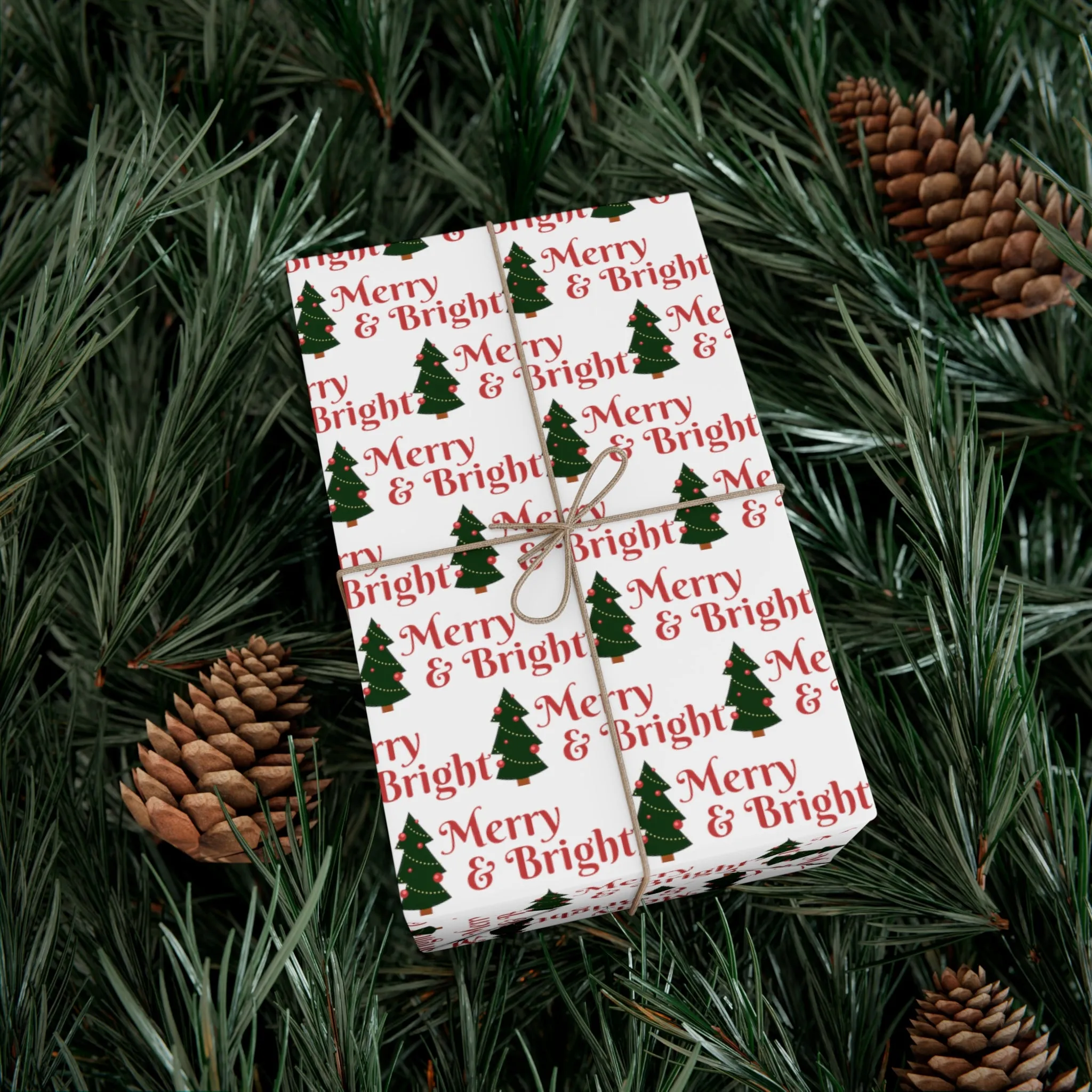 Funny Gift Wrap | Merry and Bright |