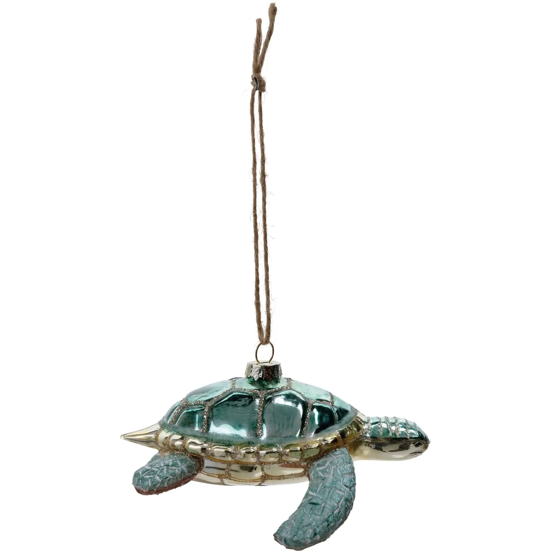 Glass Sea Turtle Ornament