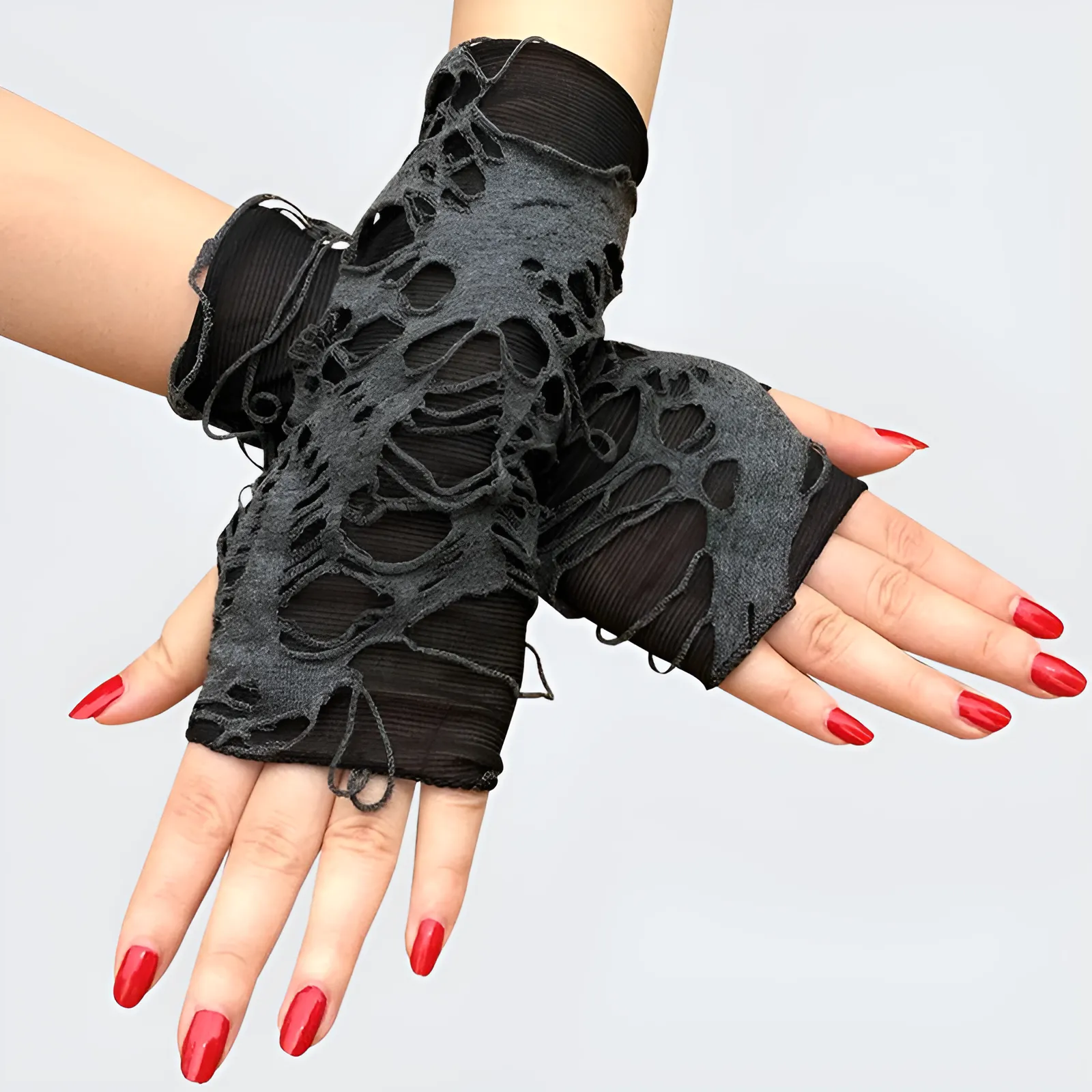 Goth Rug Gloves