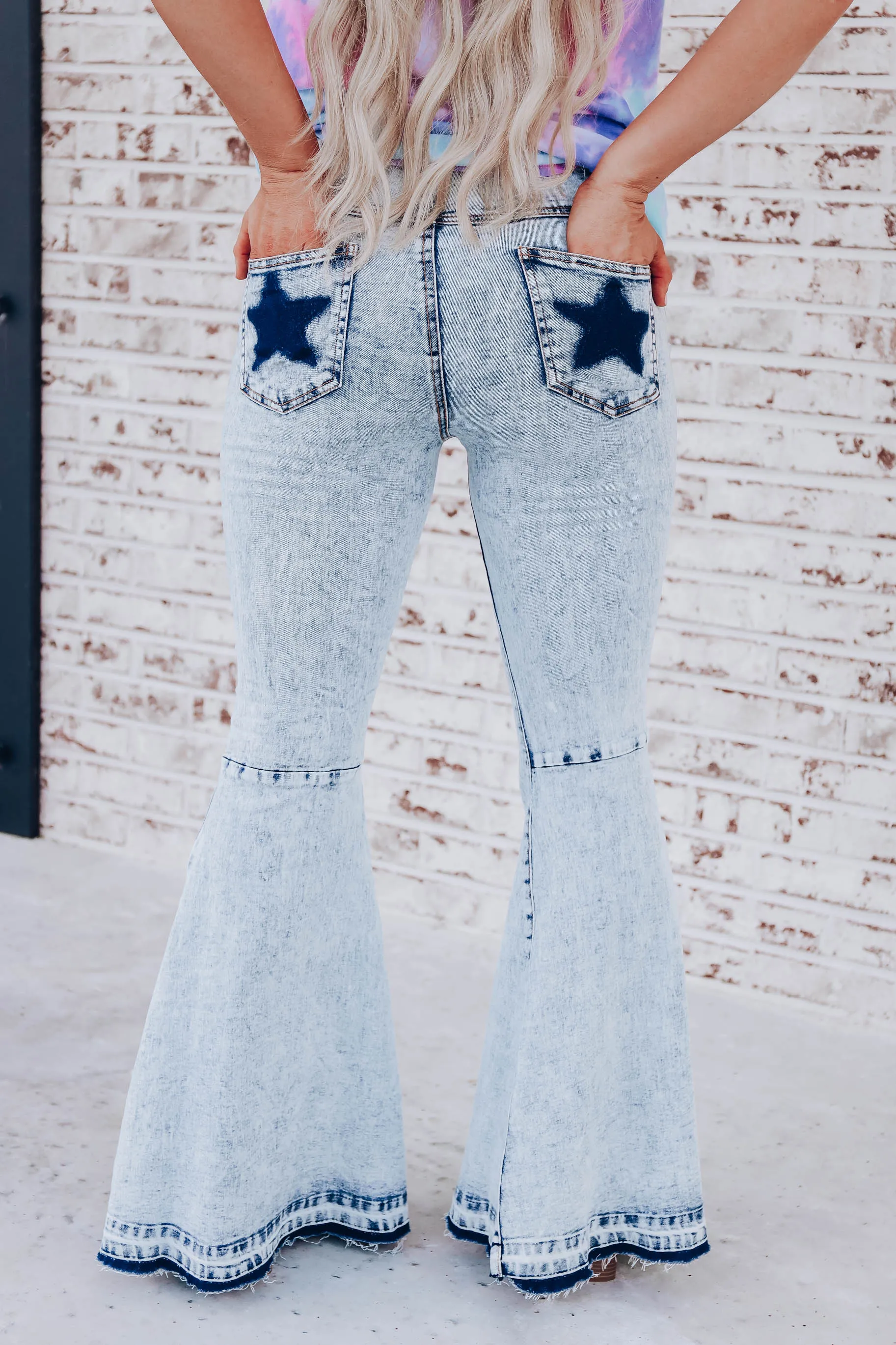 Hall Of Fame Bell Bottom Jeans