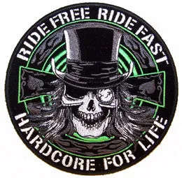 HARDCORE MAD HATTER PATCH (Sold by the piece)