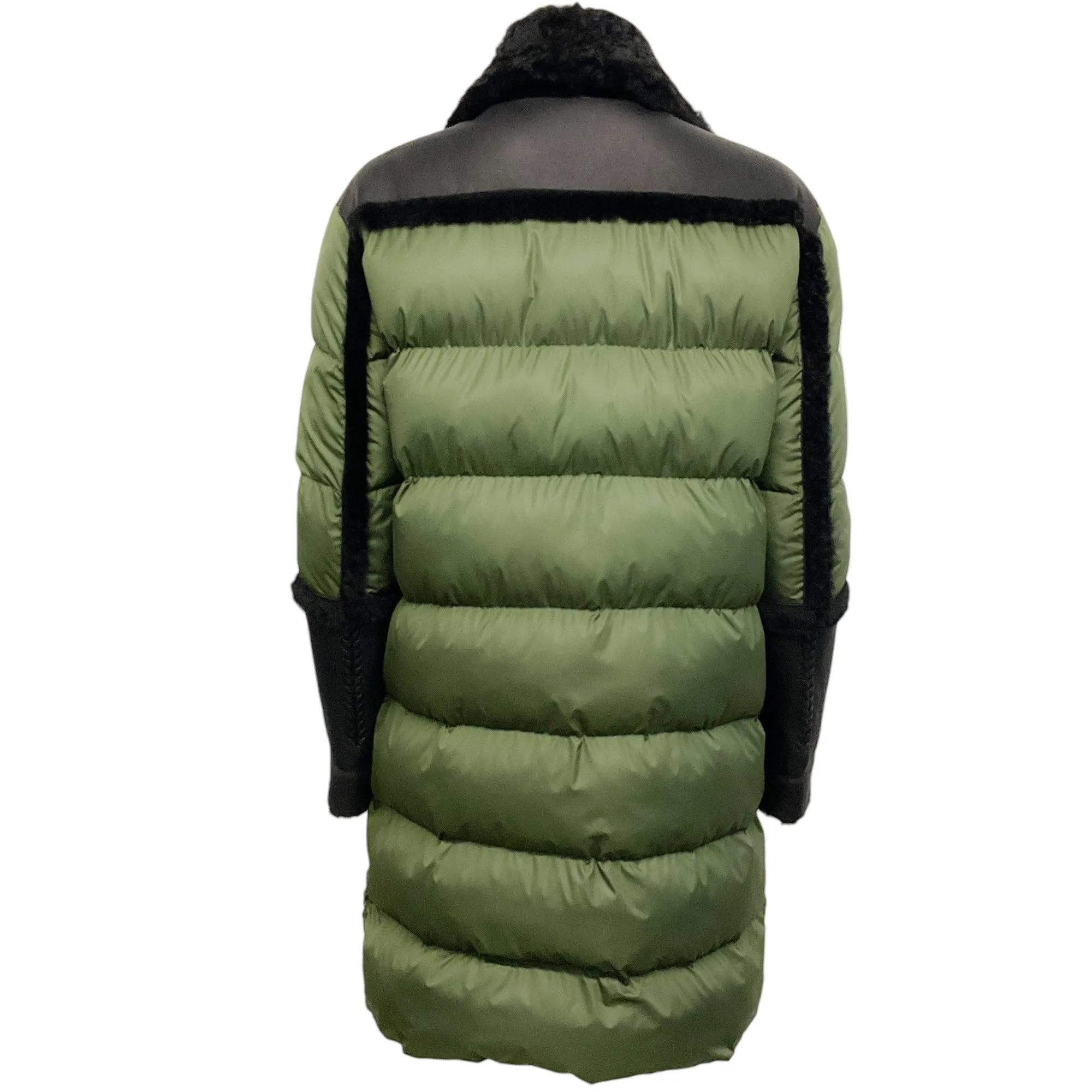 Henry Beguelin Black / Green Pacaja Shearling Jacket