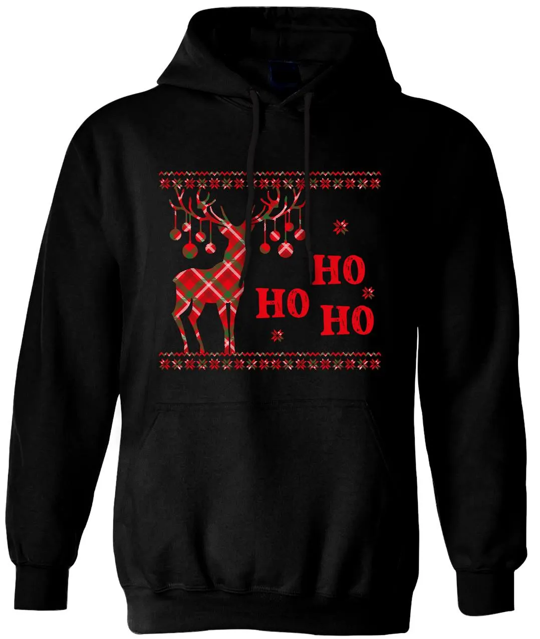 Hoodie - Ho Ho Ho (Rentier)