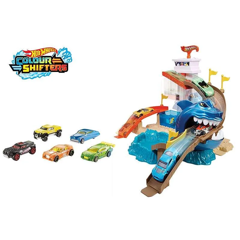 Hot Wheels Color Shifters Sharkport Showdown, Multi Color