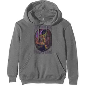 Jimi Hendrix Unisex Pullover Hoodie: Purple Haze Frame