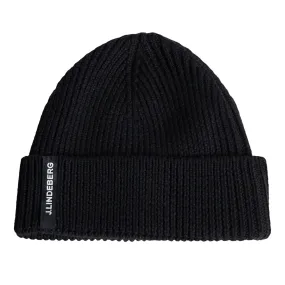 Juan Merino Beanie Black - AW24