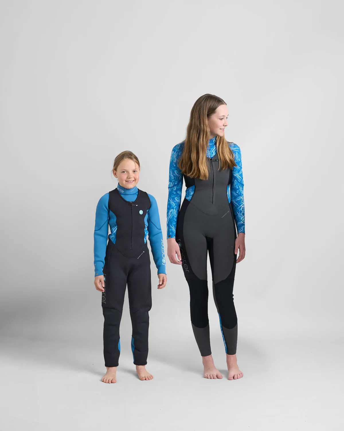 JUNIOR Girls SuperTherm 4mm Top- SEAGRASS