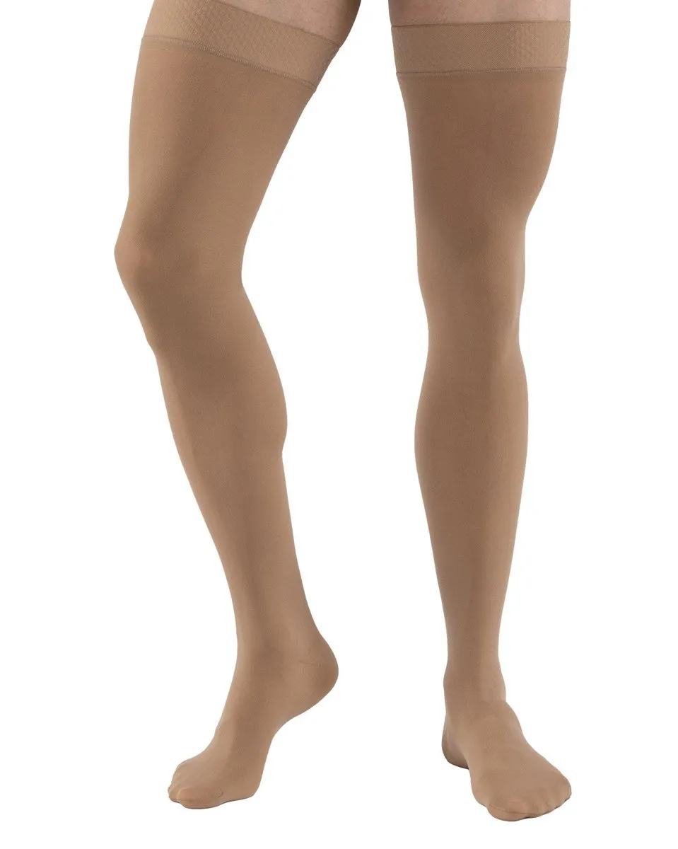 Juzo Dynamic Max 20-30 mmHg Thigh High Closed Toe w/ Silicone Top