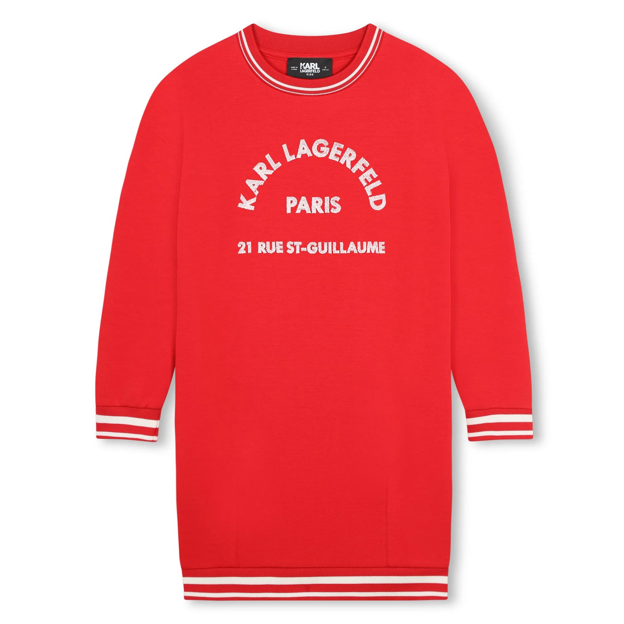 Karl Lagerfeld Red Sporty Dress