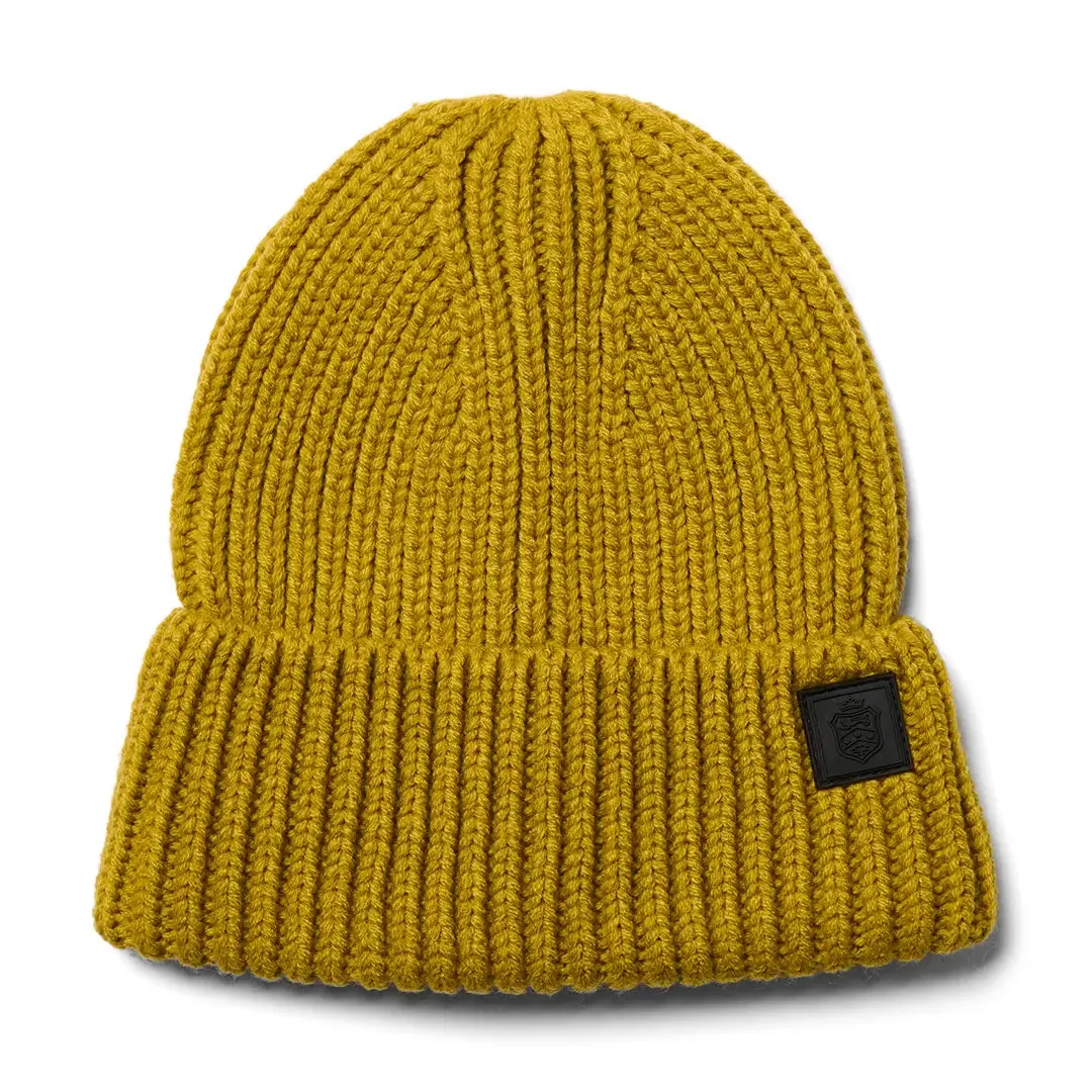 Kendal Knit Beanie - Mustard by Failsworth