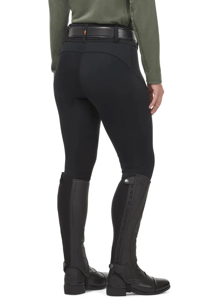 Kerrits Sit Tight Wind Pro Knee Patch Breech - Black