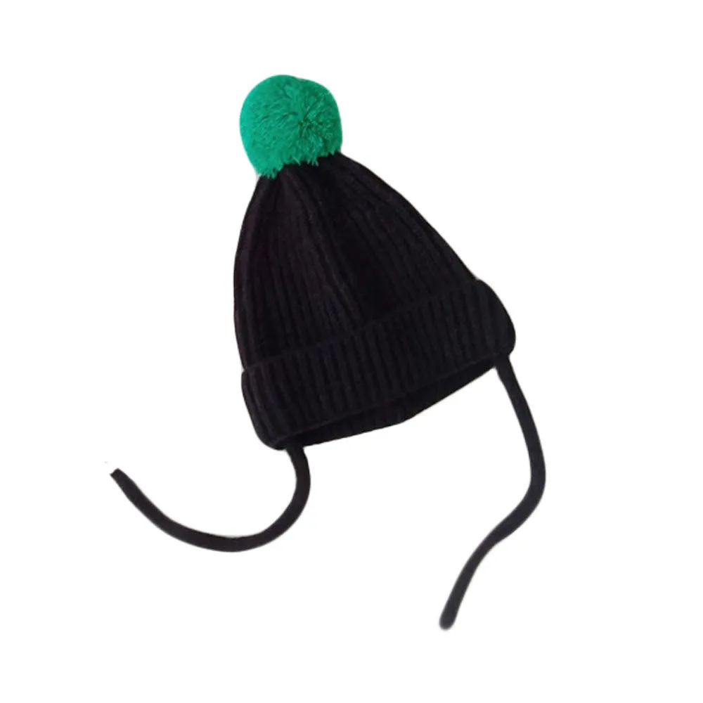 Kids Winter Hat - Toddler Knitted Pom Beanie Hat - Pom Pom Baby Girls Boys Beanies YZJ0232