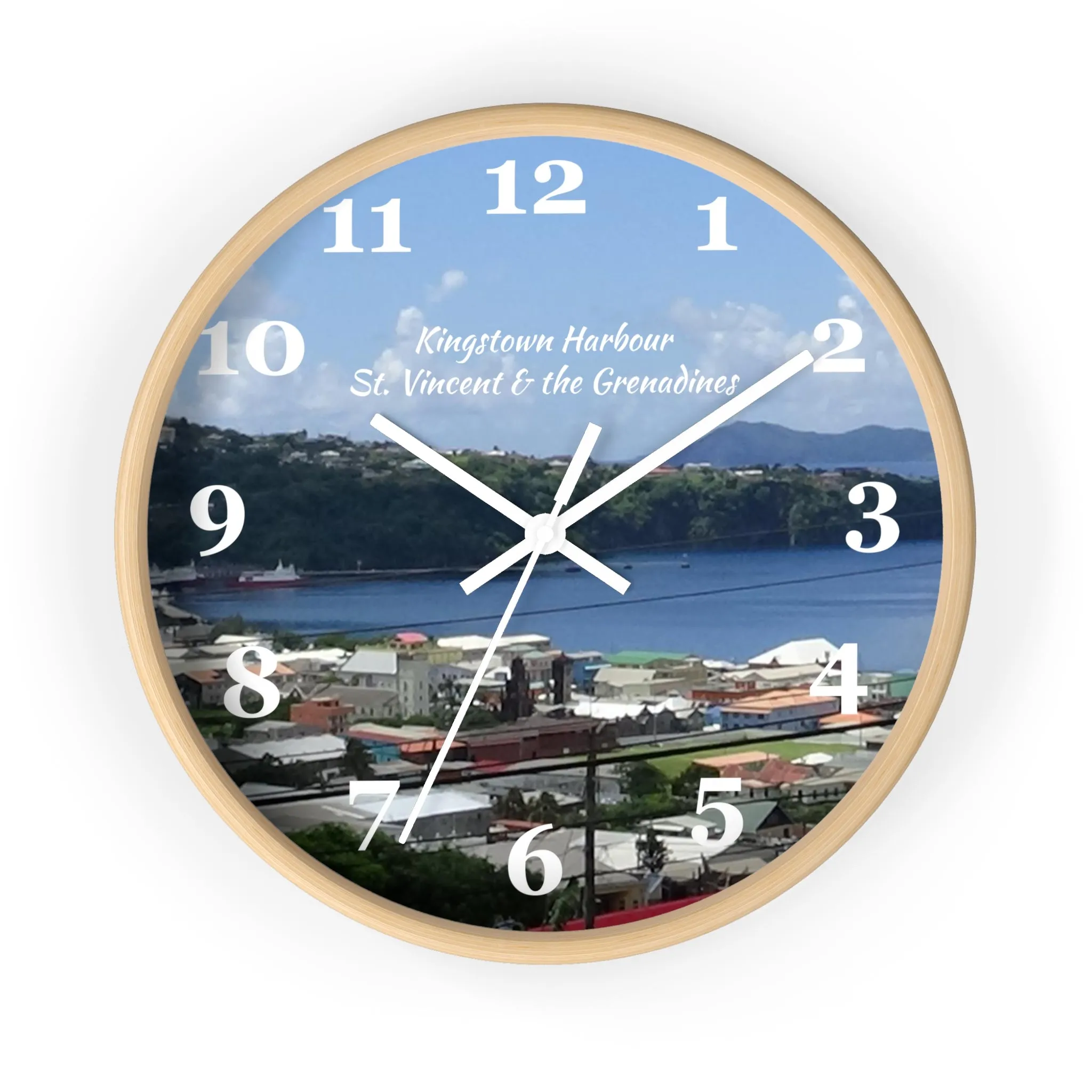 Kingstown St. Vincent and the Grenadines Wall Clock