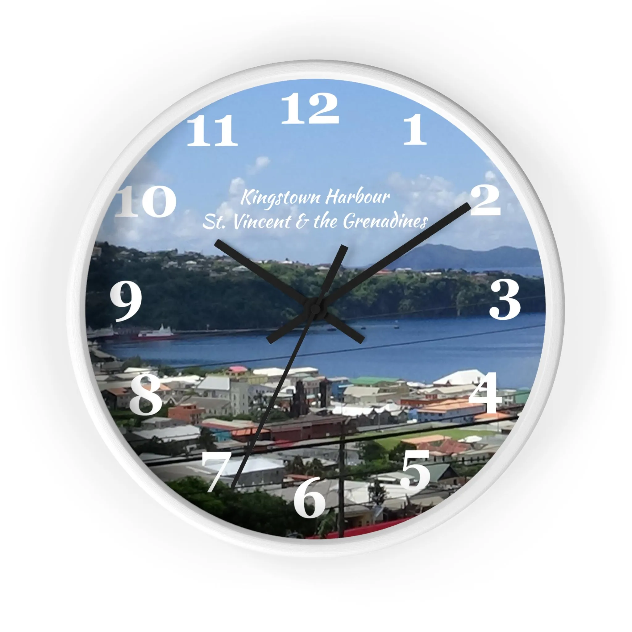 Kingstown St. Vincent and the Grenadines Wall Clock