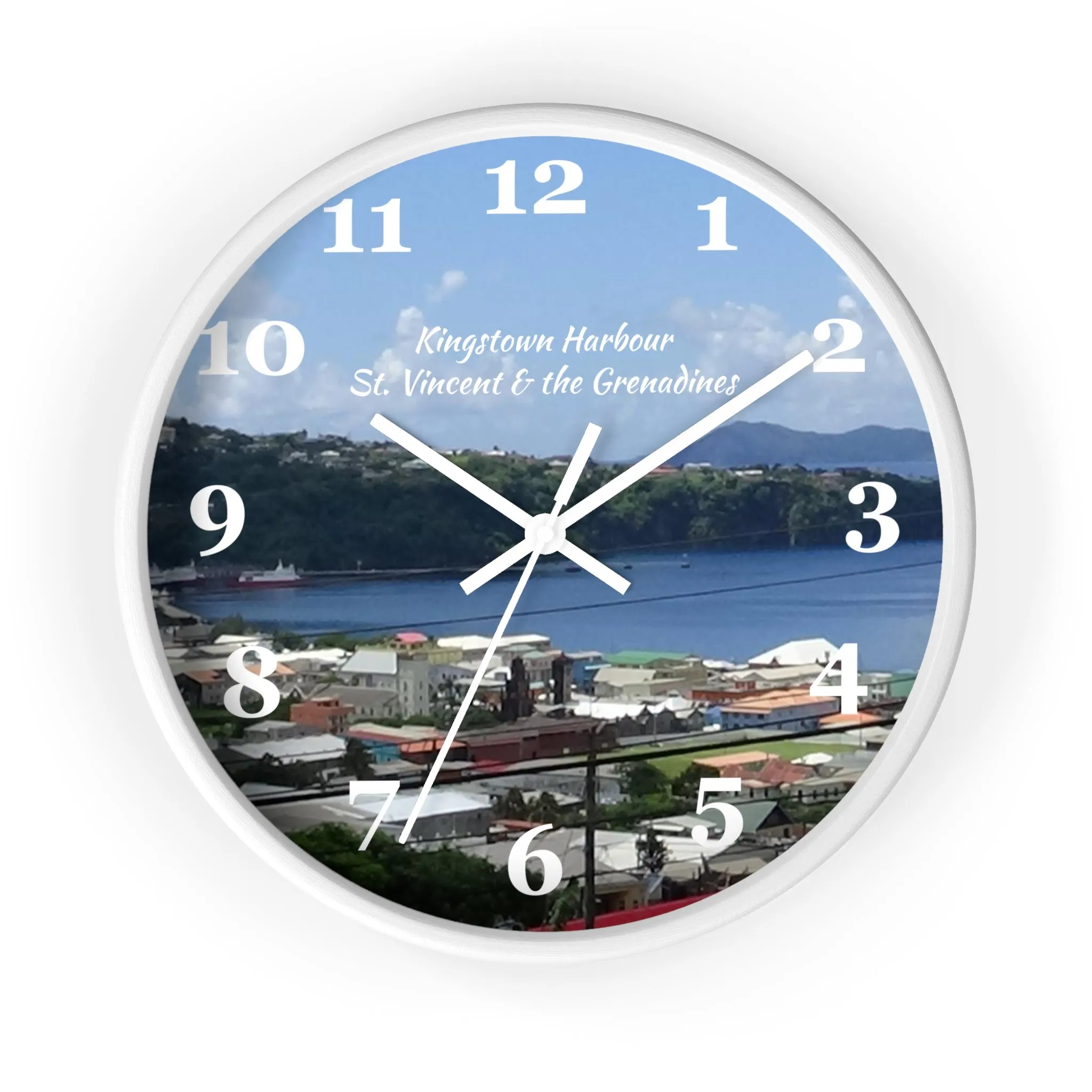 Kingstown St. Vincent and the Grenadines Wall Clock