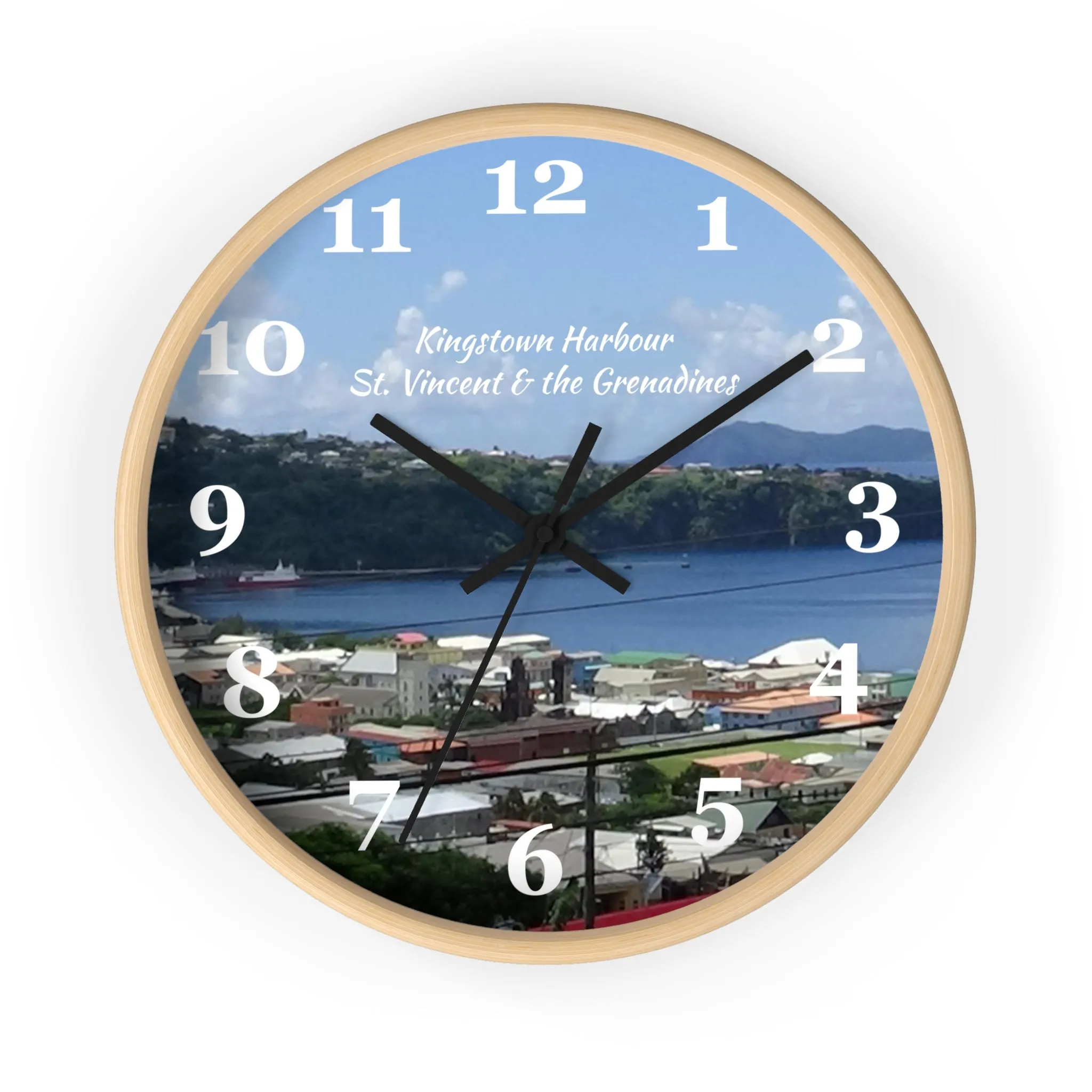 Kingstown St. Vincent and the Grenadines Wall Clock